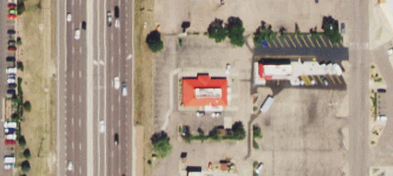 Retail Shopping Center with Monument Signage
