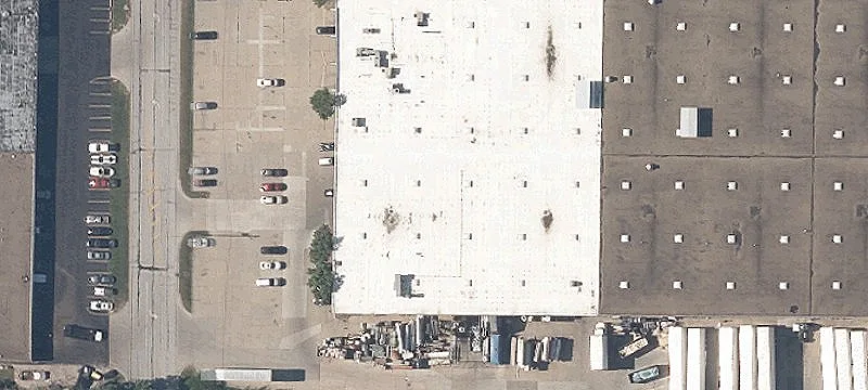 Manufacturing Complex with Crane