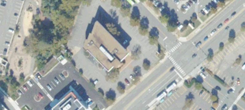 Office Building with Covered Drive-Through