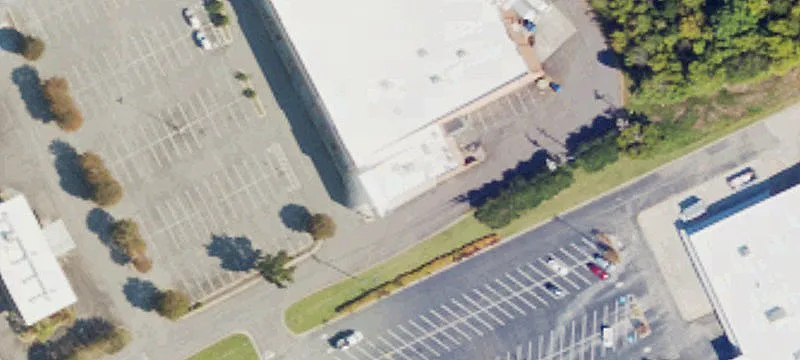 Shopping Center With Vacant Suite