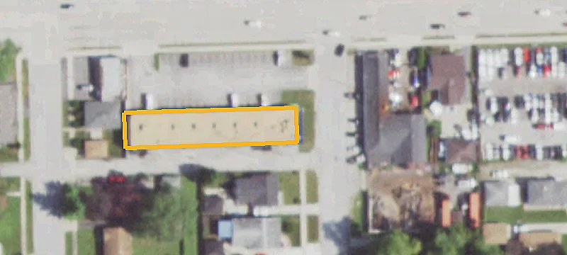 All-Brick Neighborhood Strip Center
