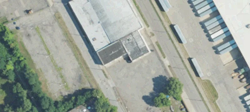 Industrial Warehouse with Loading Docks