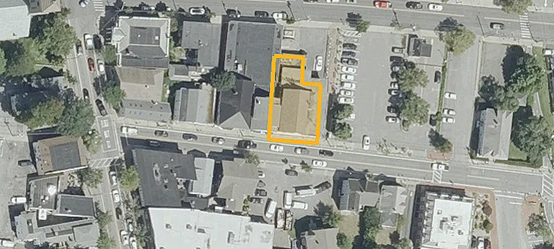 Mixed-Use Building With Storefronts