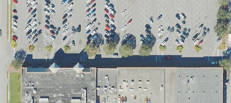 Shopping Center with Parking