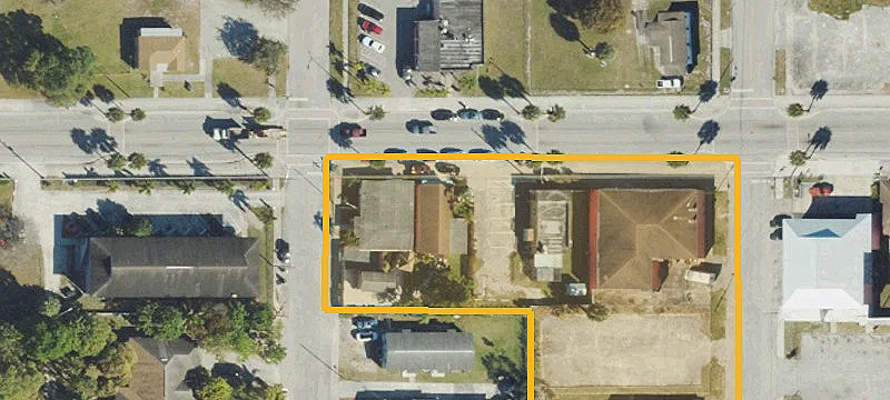 Storefront Property with Fenced Yard