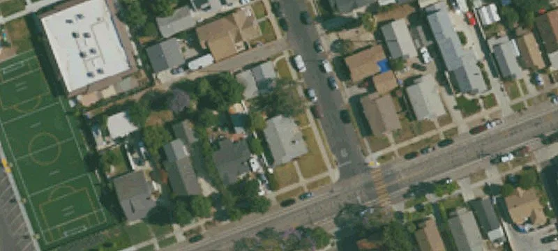 Corner-Lot Triplex with Private Yards