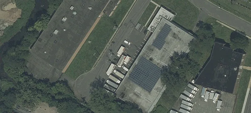 Distribution Center with Loading Platform