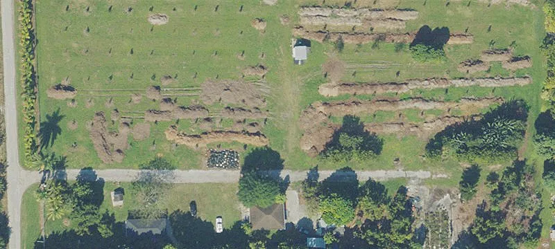 Fenced Agricultural Land with Wells