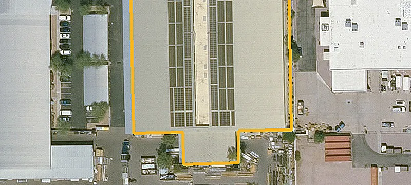 Warehouse with Crane Infrastructure