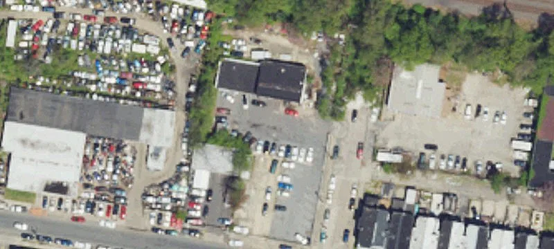 Auto Repair Building with Paint Booth