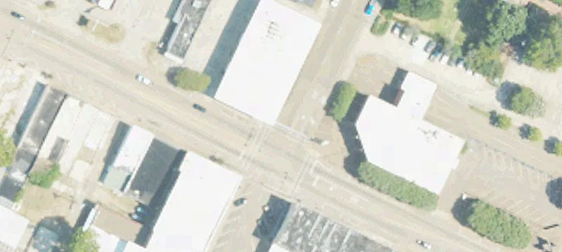 Corner Storefront Building