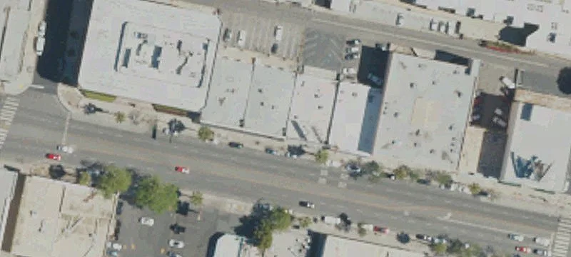 Occupied Streetfront Retail Strip