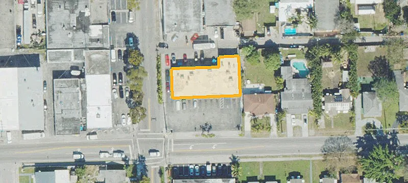 Four-Bay Strip Center