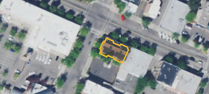 Brick Office Building with Parking