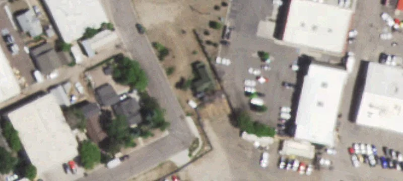 Commercial Land with Storage Shed