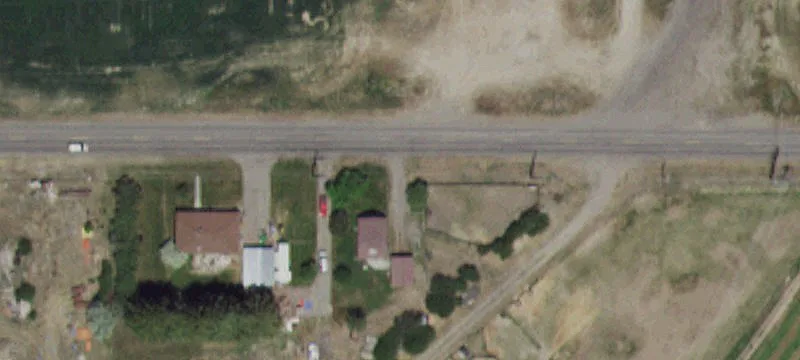 Pivot-Irrigated Farm Land