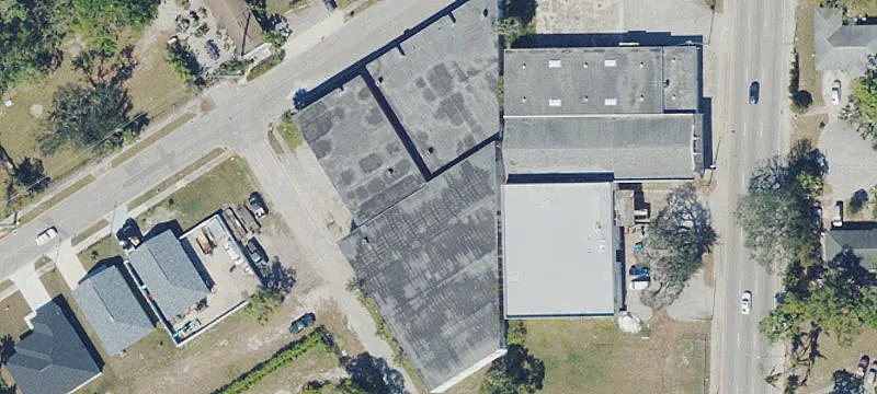 Concrete-Block Flex Building