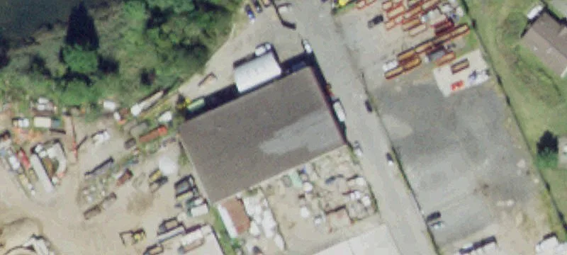 Manufacturing Facility with Cranes