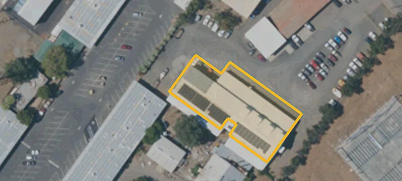 Warehouse With Roll-Up Door