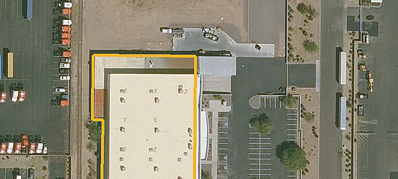 Manufacturing Building With Yard