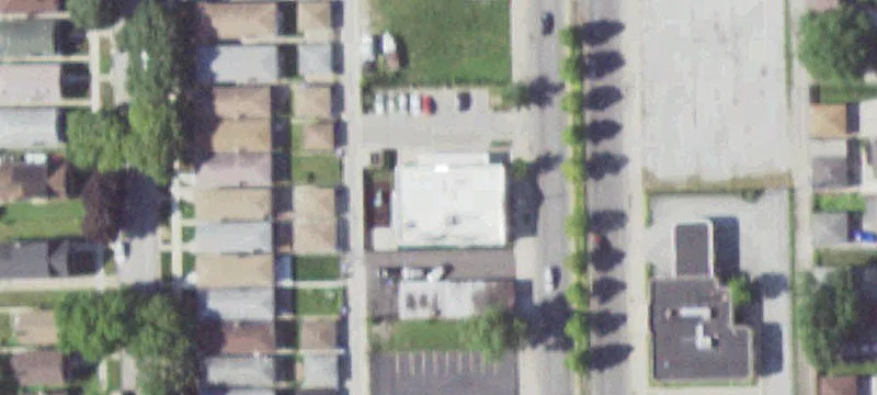 School Building with Classrooms