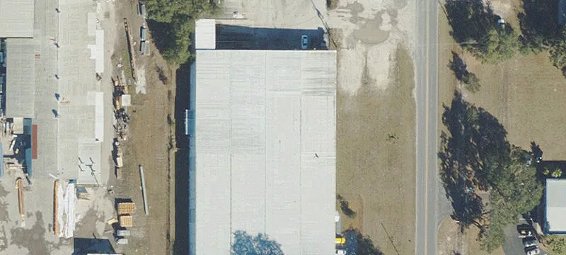 Fenced Flex Industrial Building