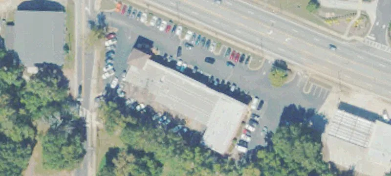 Newly Constructed Shopping Center
