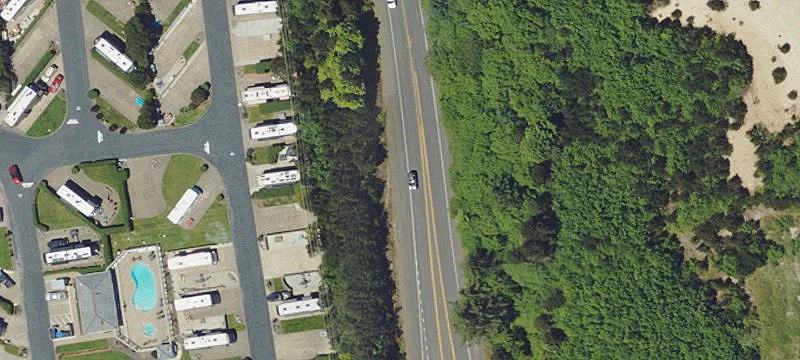 Ocean-View Motorcoach Resort Lot