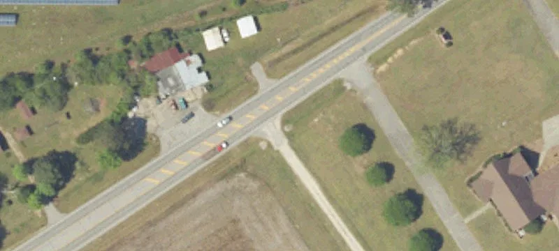 Fenced Auto Shop Complex
