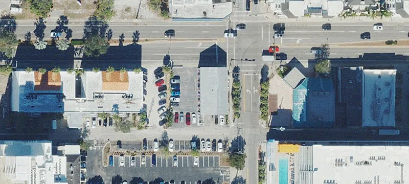 Mixed-Use Property with Parking