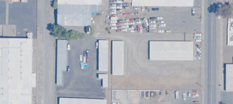Self-Storage Facility with Gated Yard