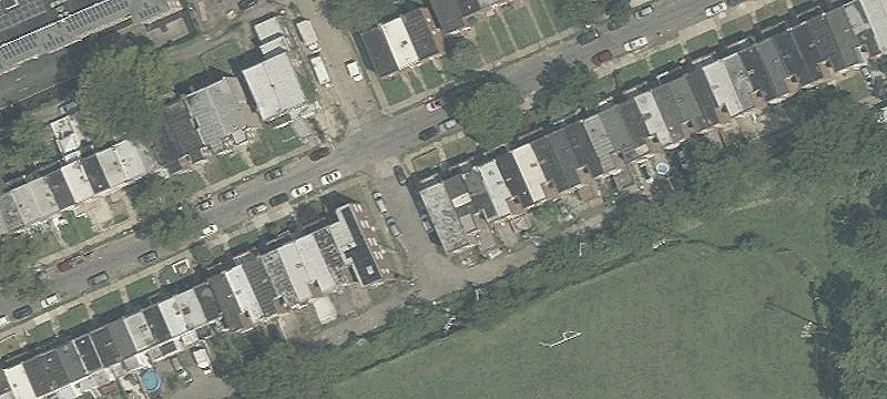 Corner-Lot Duplex with Separate Utilities