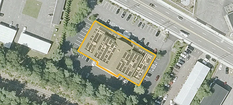 Mixed-Use Plaza Unit