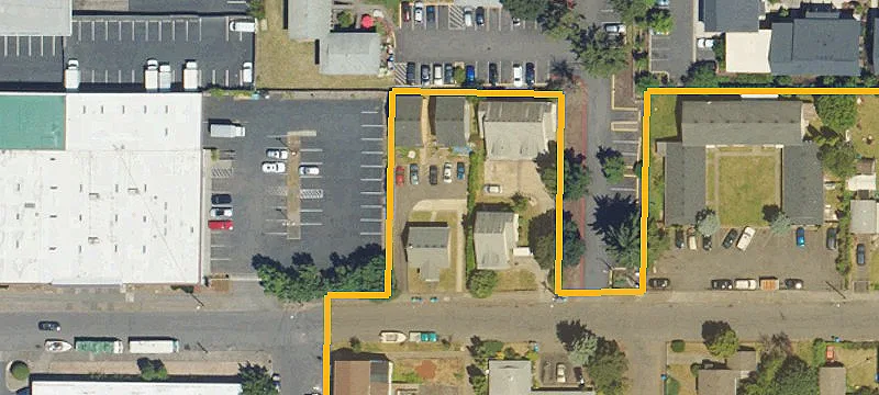 Three-Home Multifamily Property