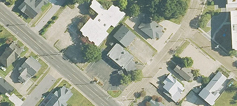 Bank Building with Drive-Through