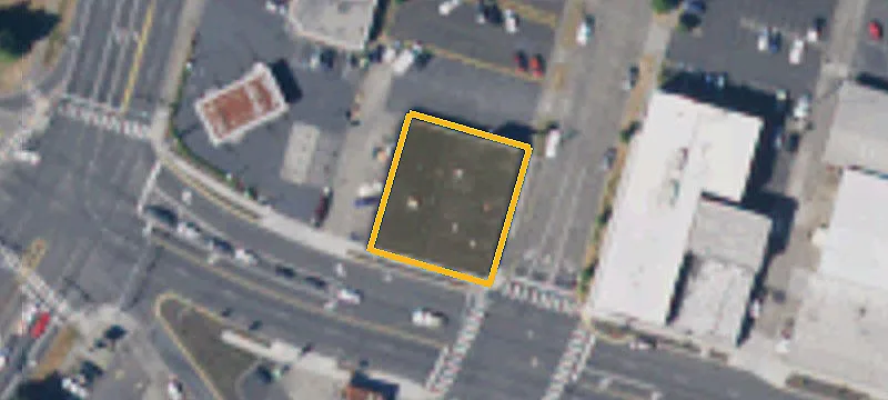 Corner Warehouse with Laydown Yard
