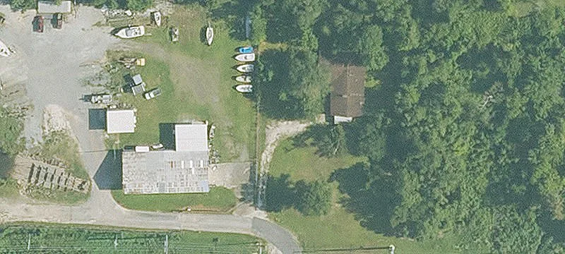 Waterfront Marina With Boat Slips