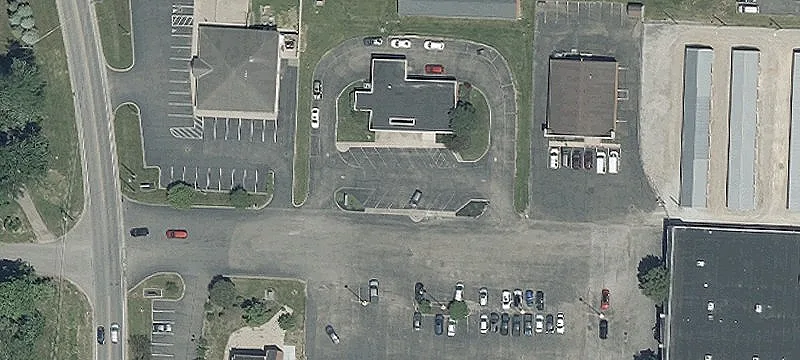Mixed-Use Building with Drive-In Window