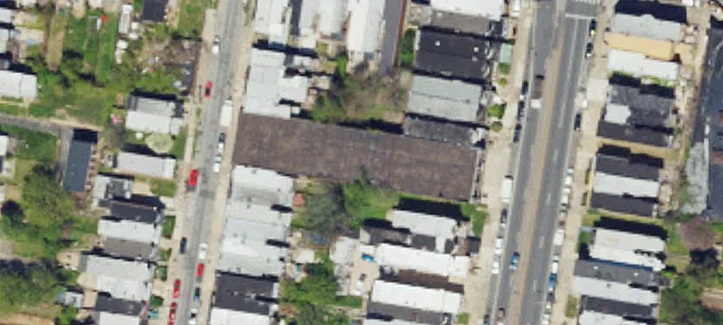 Warehouse With Vehicle-Accessible Ramp