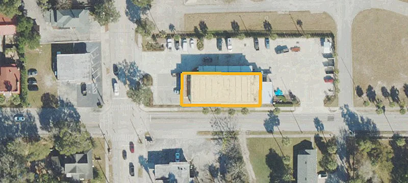 Corner Storefront Building