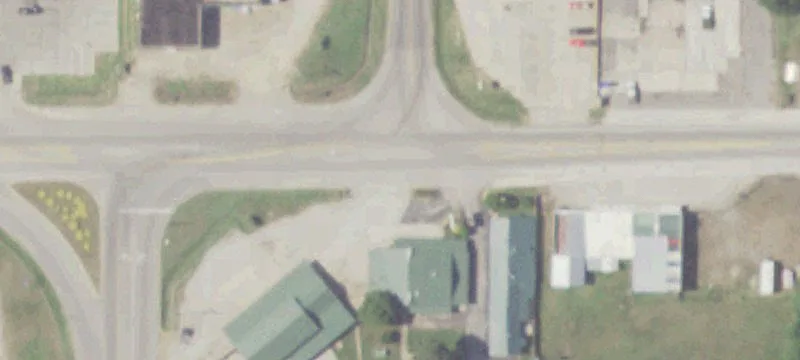 Warehouse Building with Parking