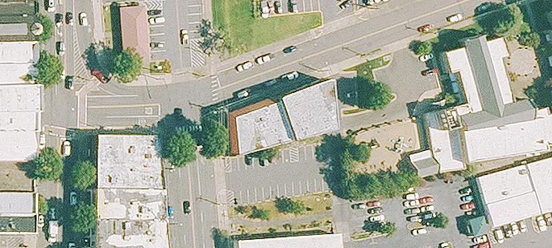 Shopping Center With Drive-In Basement