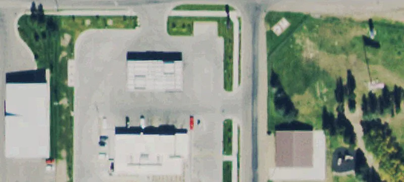 Gas Station With EV Charging