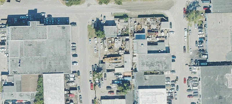 Fenced Industrial Land with Building