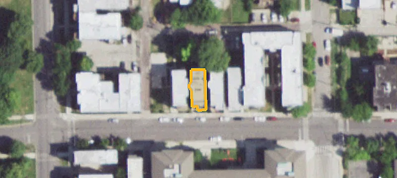 Three-Unit Brick Apartment Building