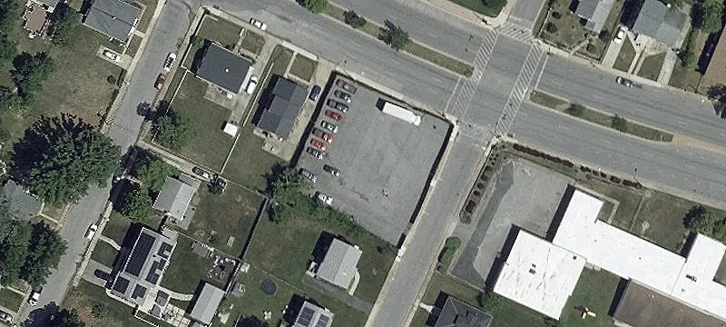 Gated Parking Lot