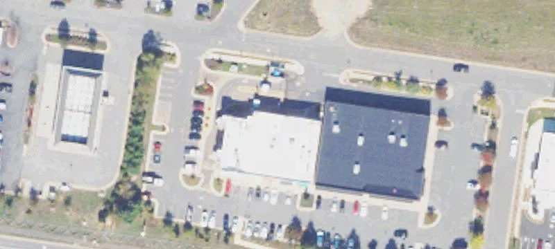 Retail Strip Center With Drive-Through