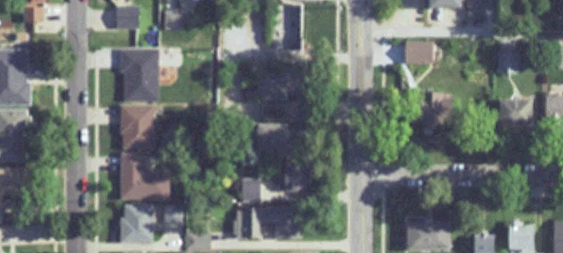 All-Brick Duplex with Detached Garage