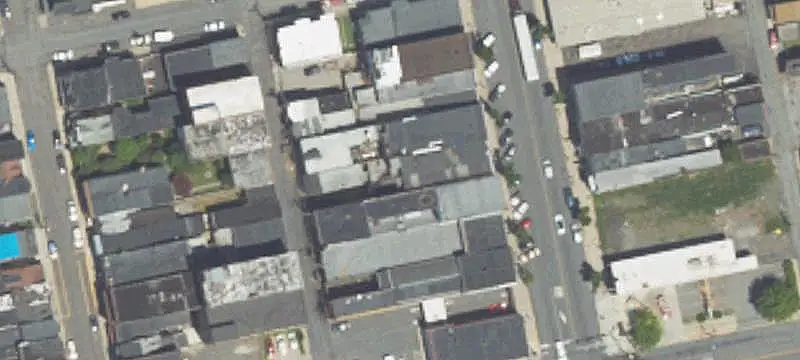 Bank Building with Drive-Up Lanes