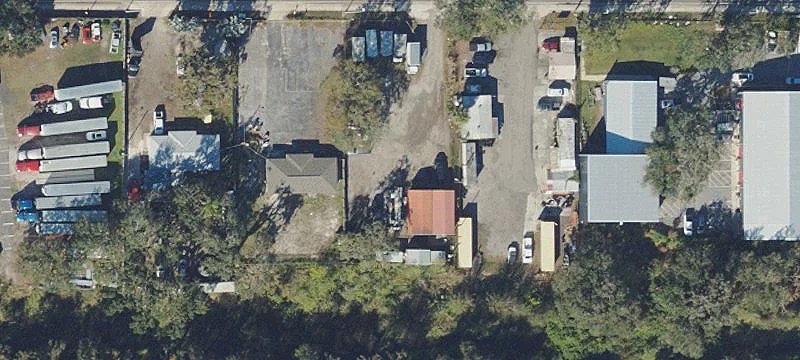 Mixed-Use Property with Paved Parking
